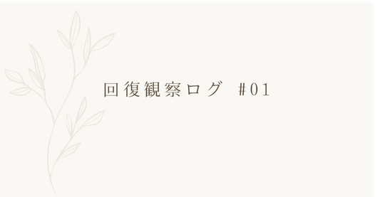 回復観察ログ #01